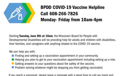 BPDD COVID-19 Vaccine Helpline