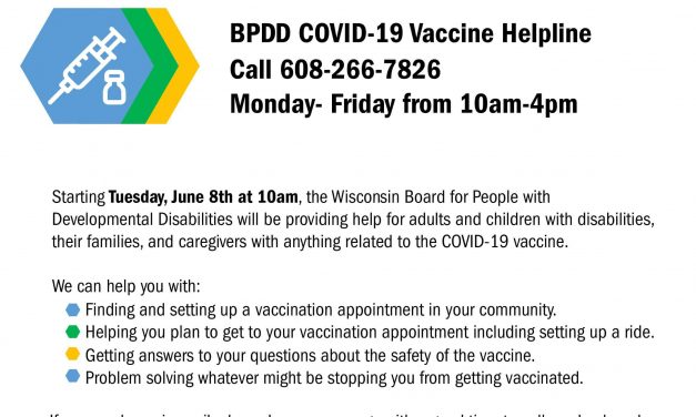 BPDD COVID-19 Vaccine Helpline