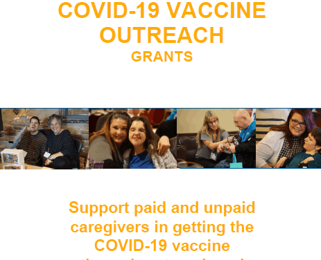 New COVID Vaccine Outreach to Caregivers Grant through BPDD