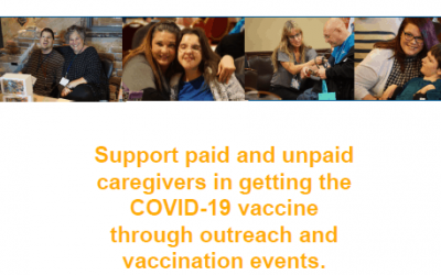 New COVID Vaccine Outreach to Caregivers Grant through BPDD