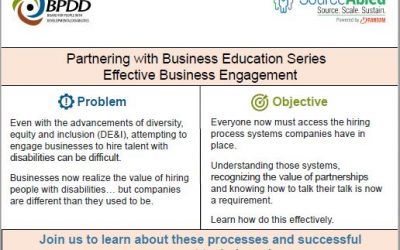 Partnering with Business Education Webinar Series in June
