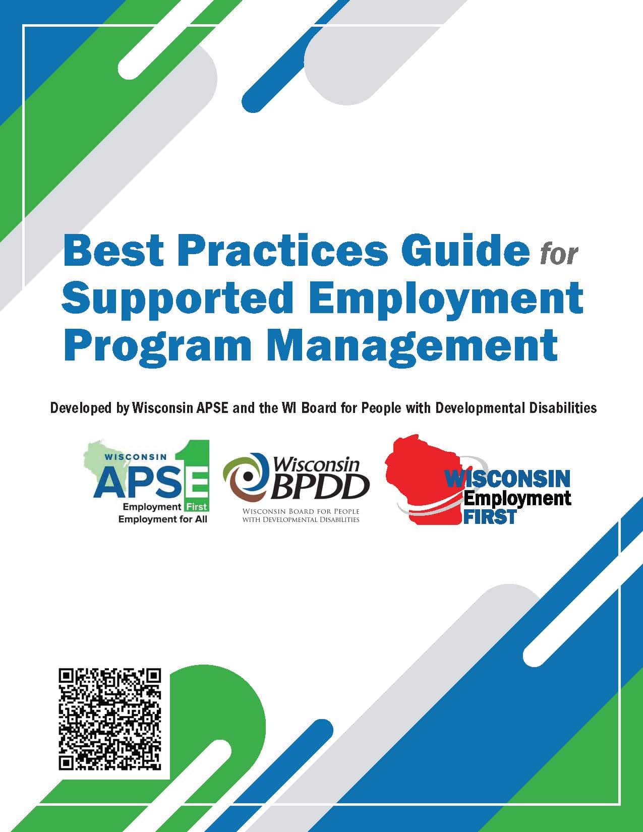New Supported Employment Program Guide for Managers/Supporters