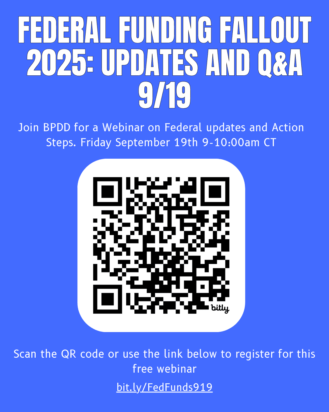 Federal Funding 2025: Updates 9/19