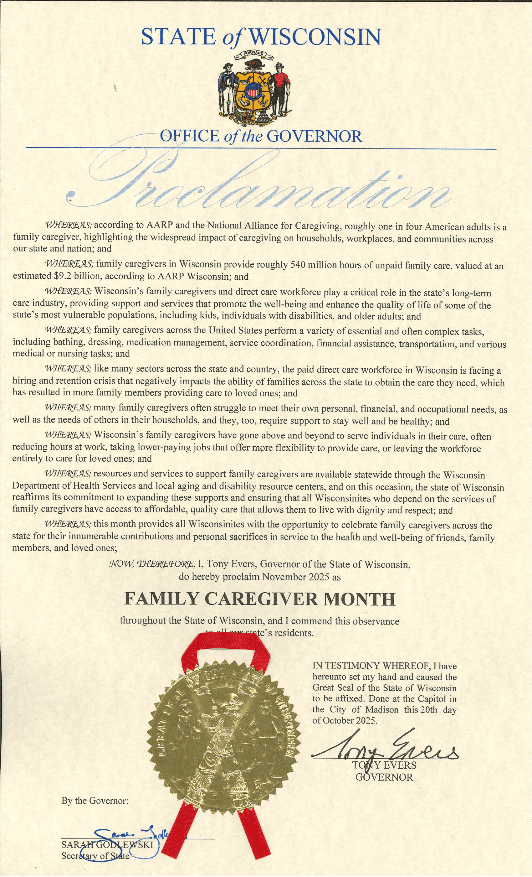 November is Family Caregiving Month