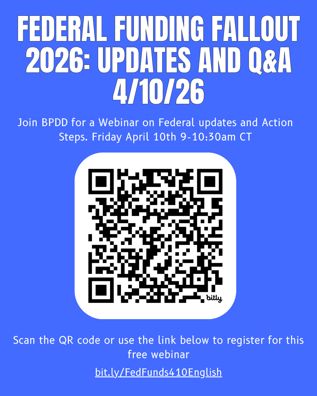 Federal Funding 2026: Updates and Action Steps 4/10