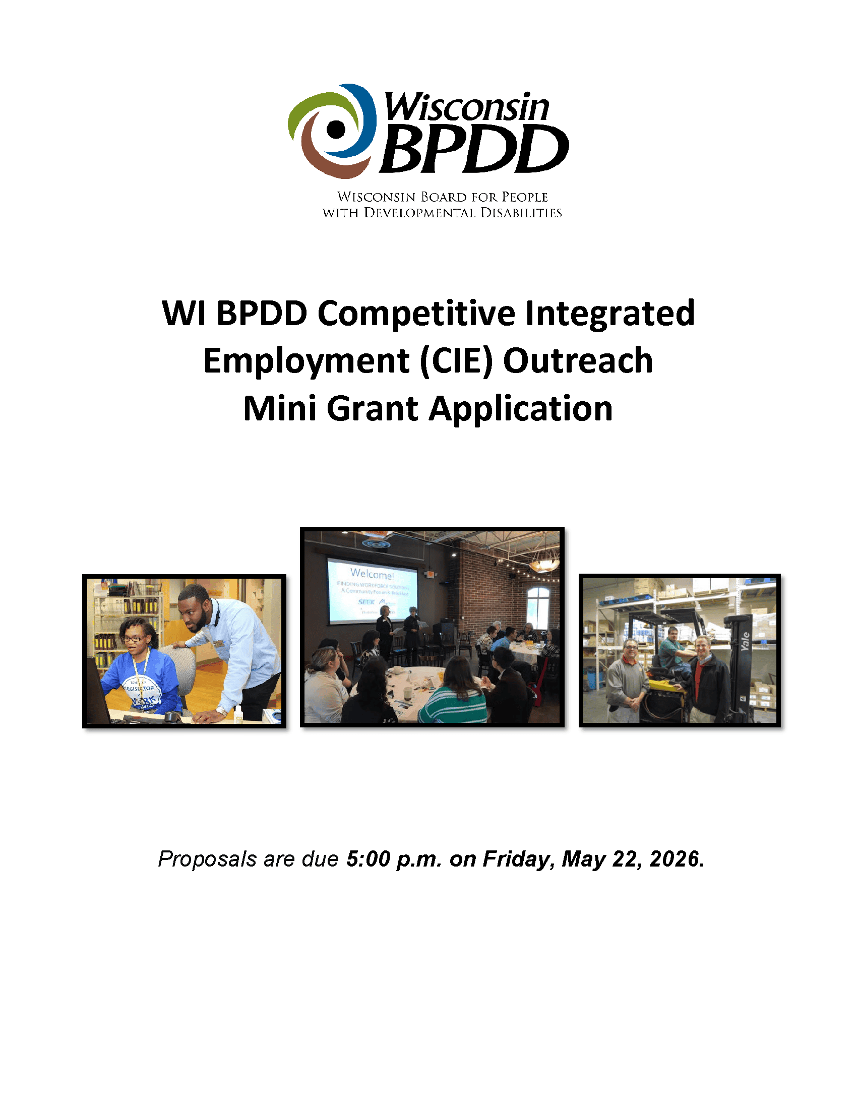 Employment Outreach Mini-Grant Opportunity