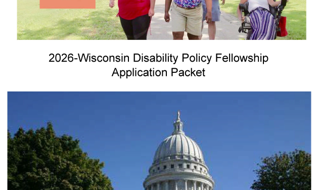 WI Disability Policy Leadership Program: Fellowship Applications Open